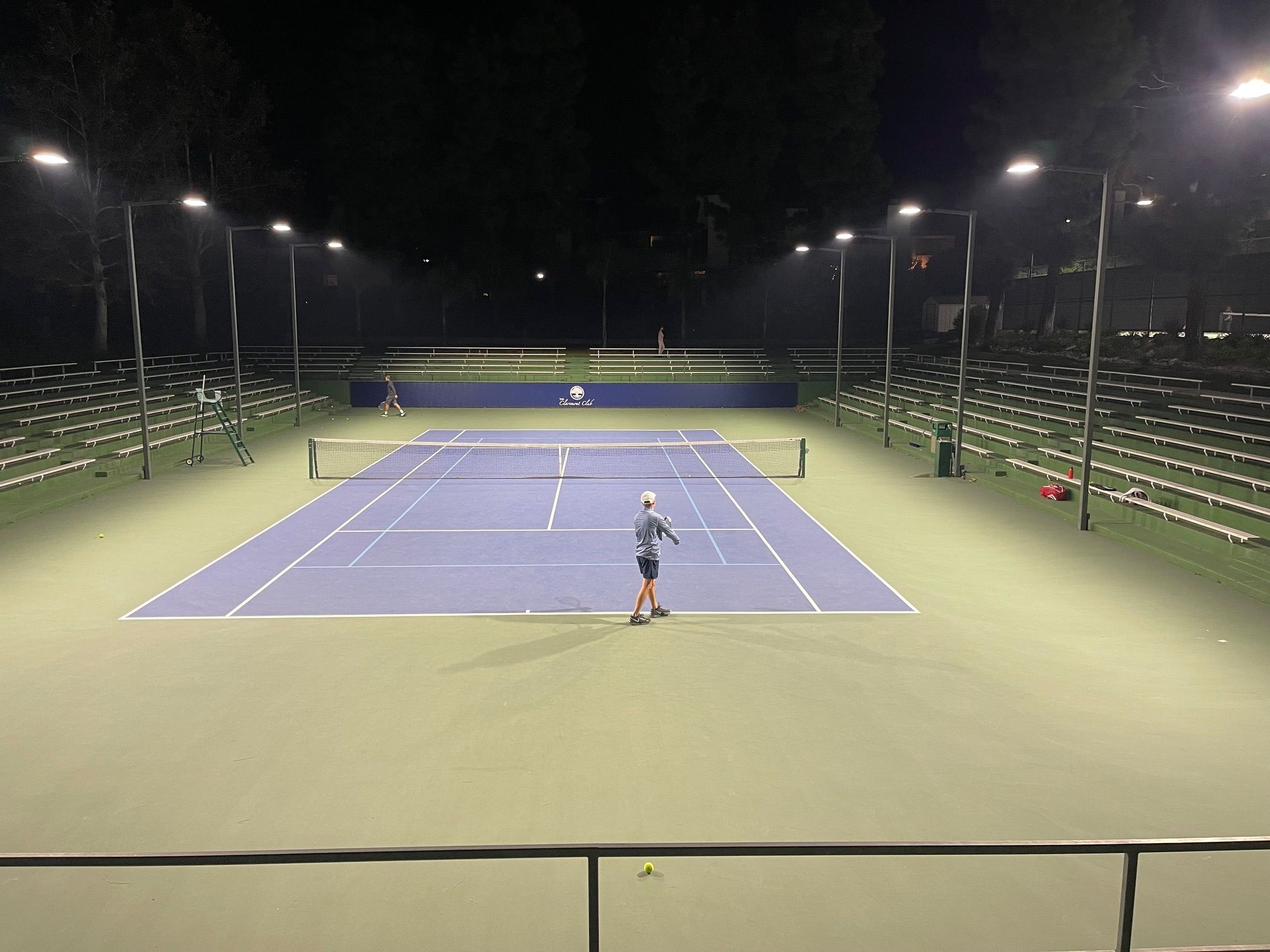 Tennis Court Lighting | The Claremont Club | CA
