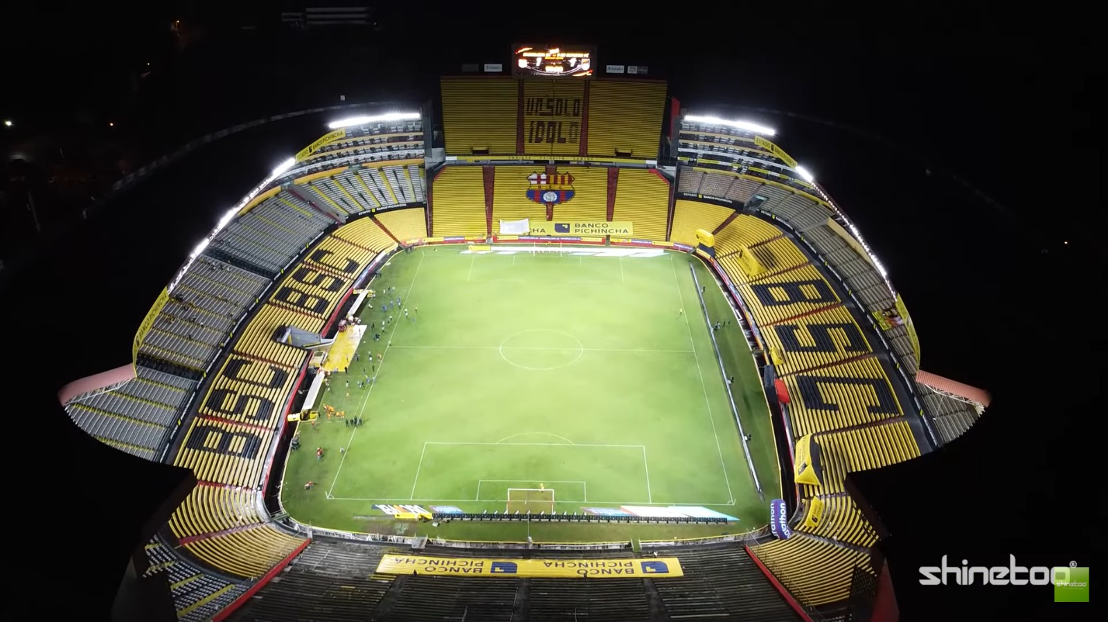 Soccer field lighting | Stadium Lighting at Estadio Monumental Banco Pichincha, Barcelona Sporting Club