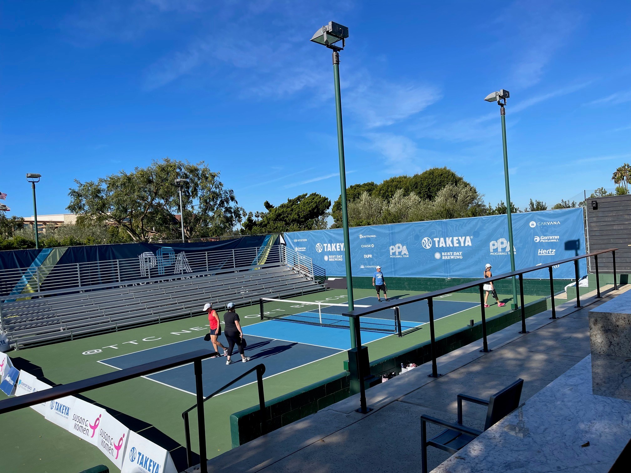 Pickleball Lighting  in Carvana Professional Pickleball Association