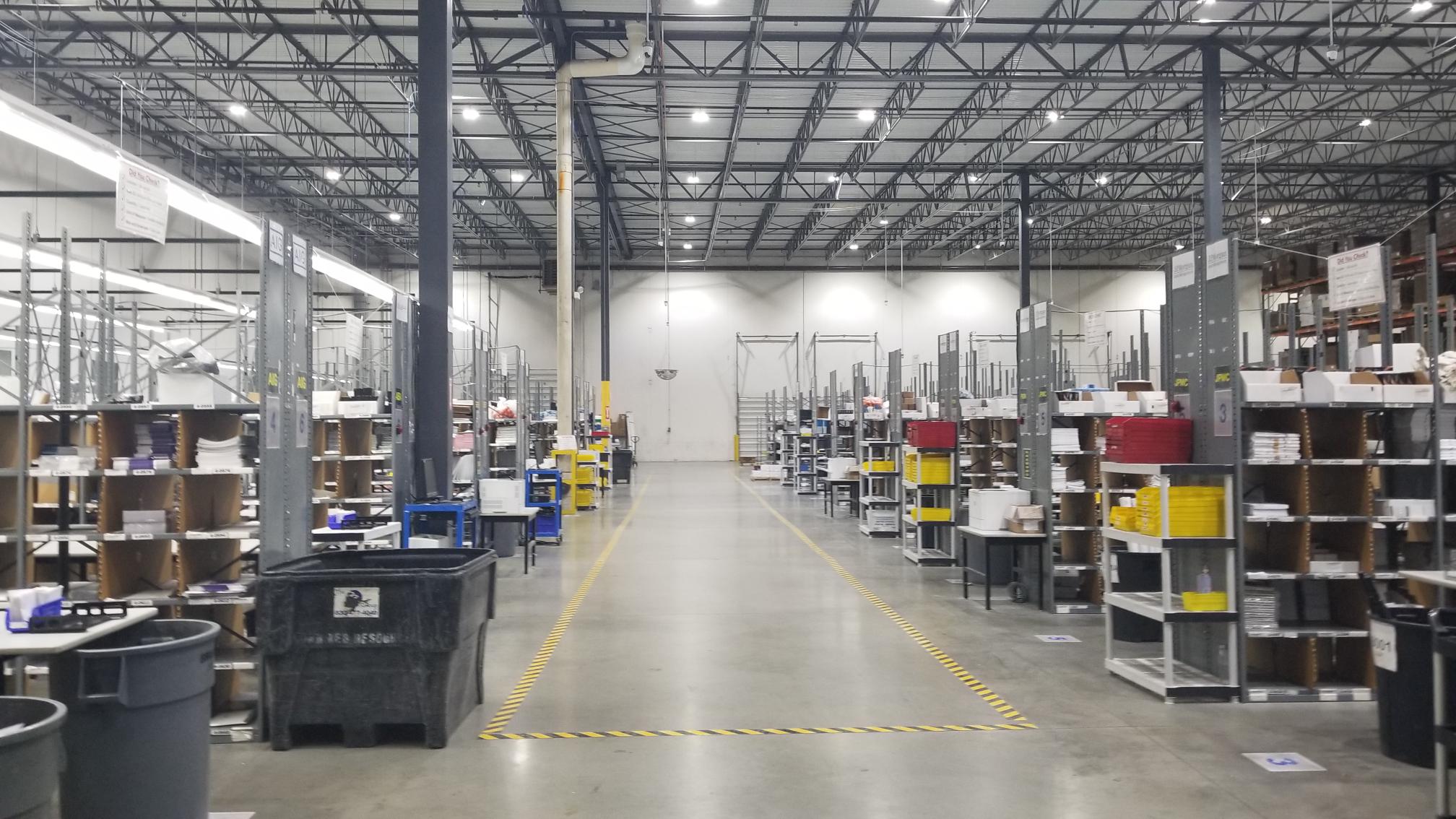 Warehouse Lighting with Shinetoo's Gen2 UFO Highbay and Magnetic Strip