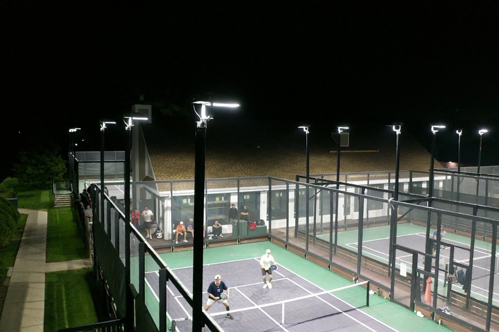 Paddle court lighting project