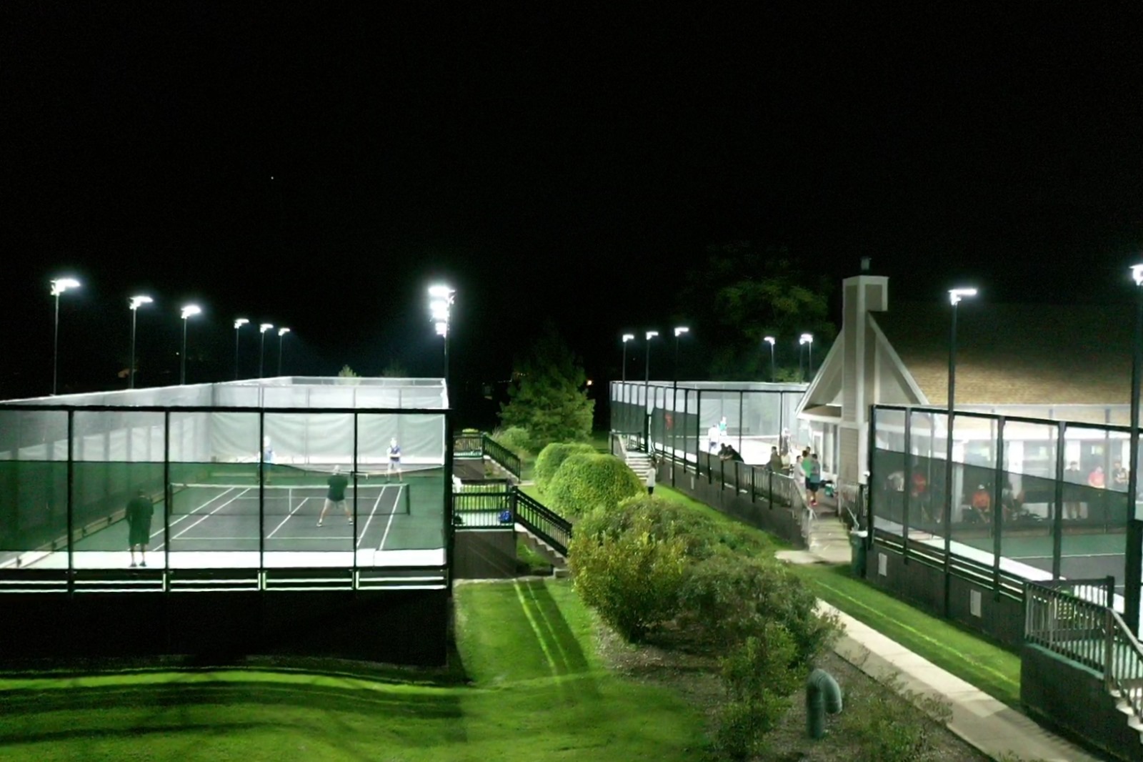 Platform Tennis Court Lighting