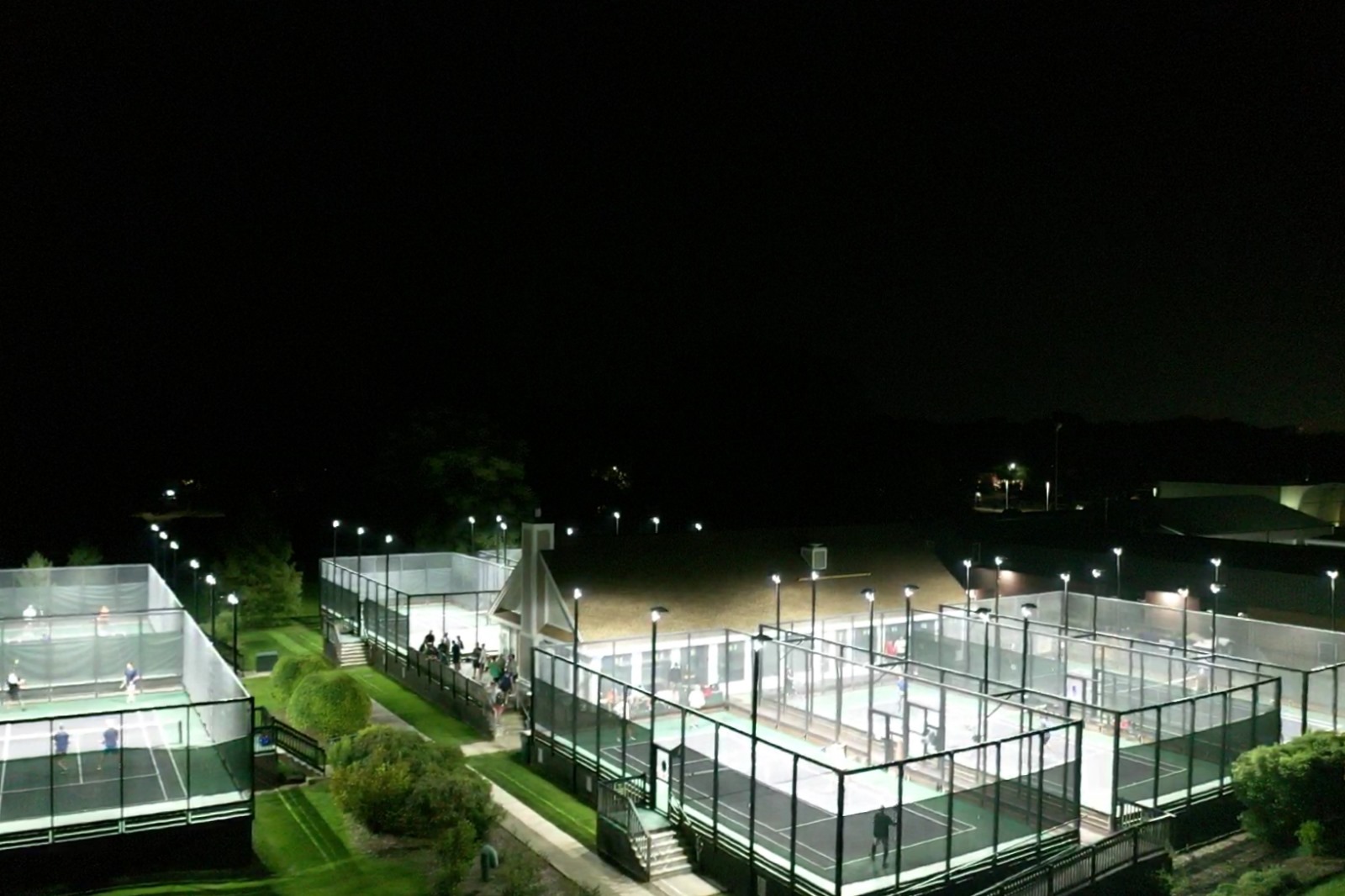 Platform Tennis Court Lighting