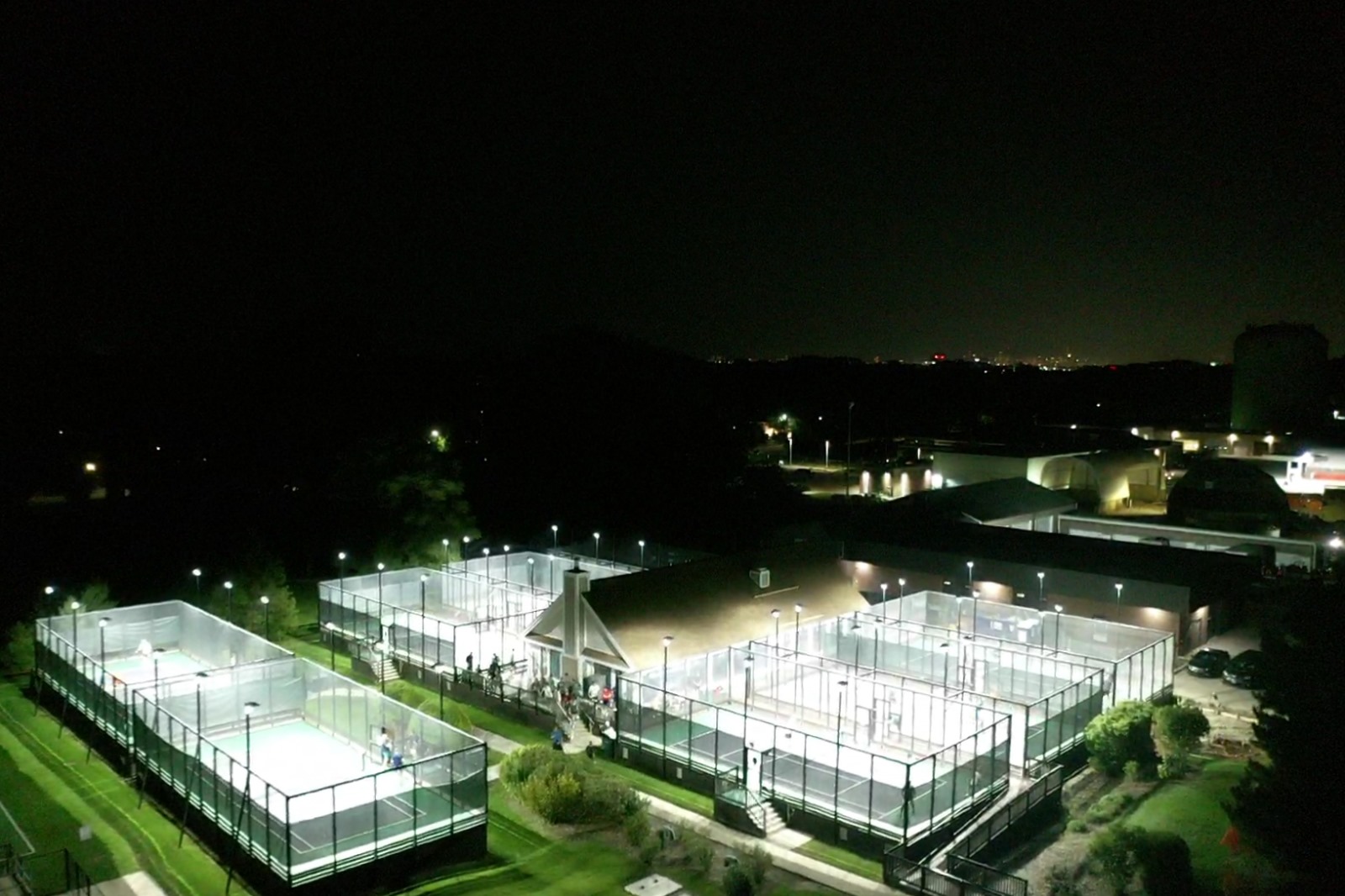 Platform Tennis Court Lighting