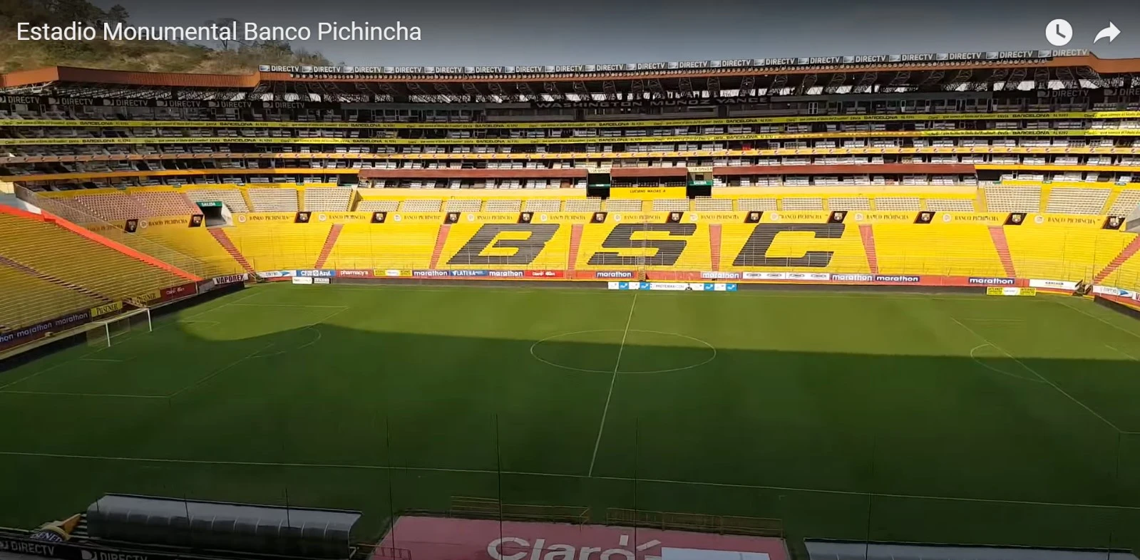 Soccer field lighting | Stadium Lighting at Estadio Monumental Banco Pichincha, Barcelona Sporting Club