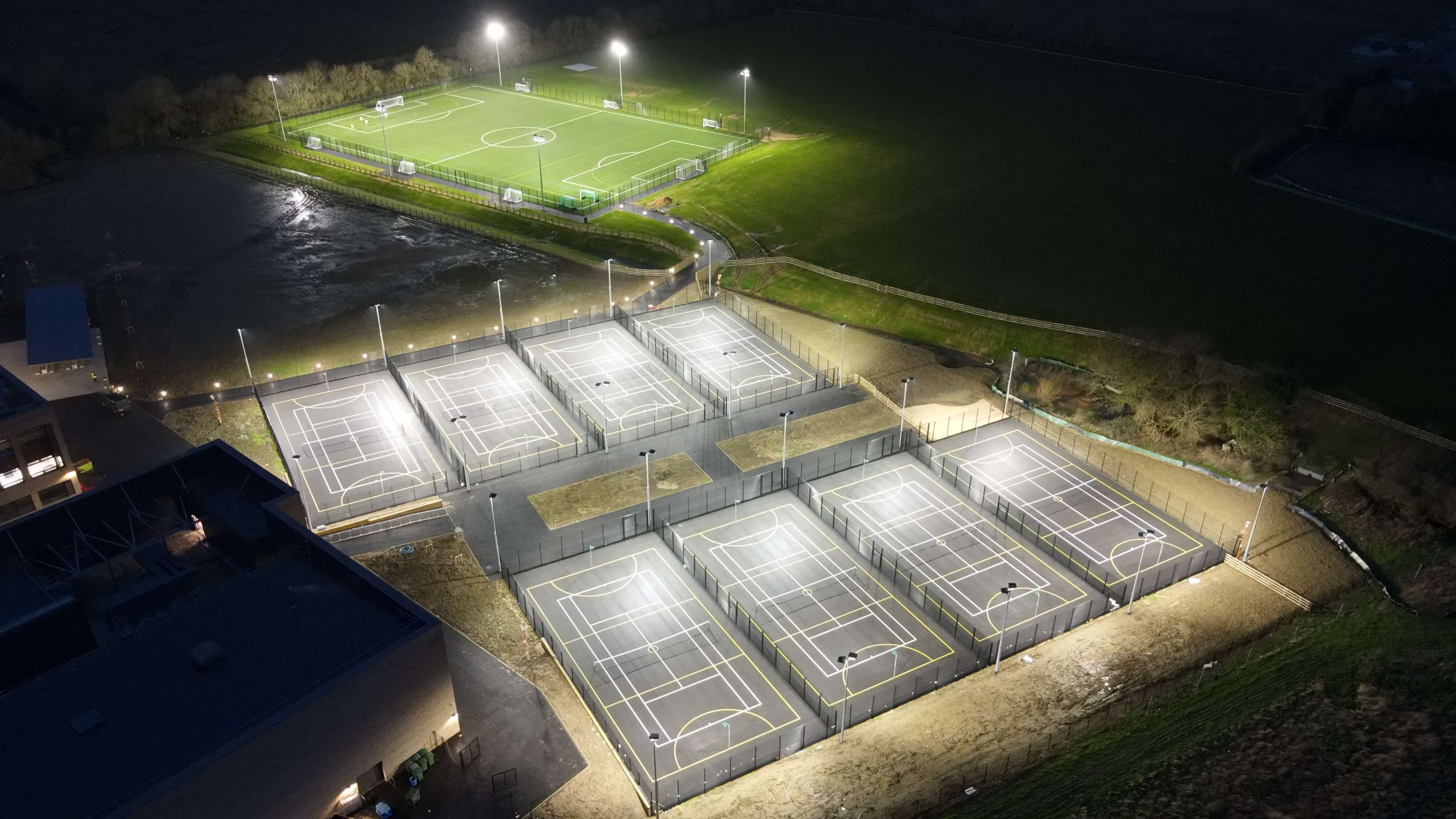 Soccer Field and Tennis courts Lighting