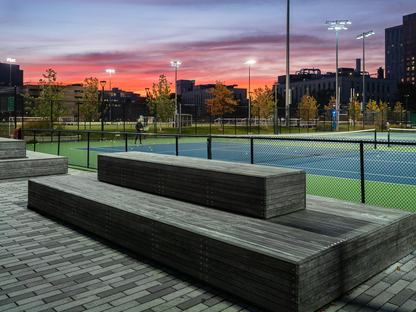 High Mast Lighting  for Tennis Court and Pickleball Court Lighting Projects