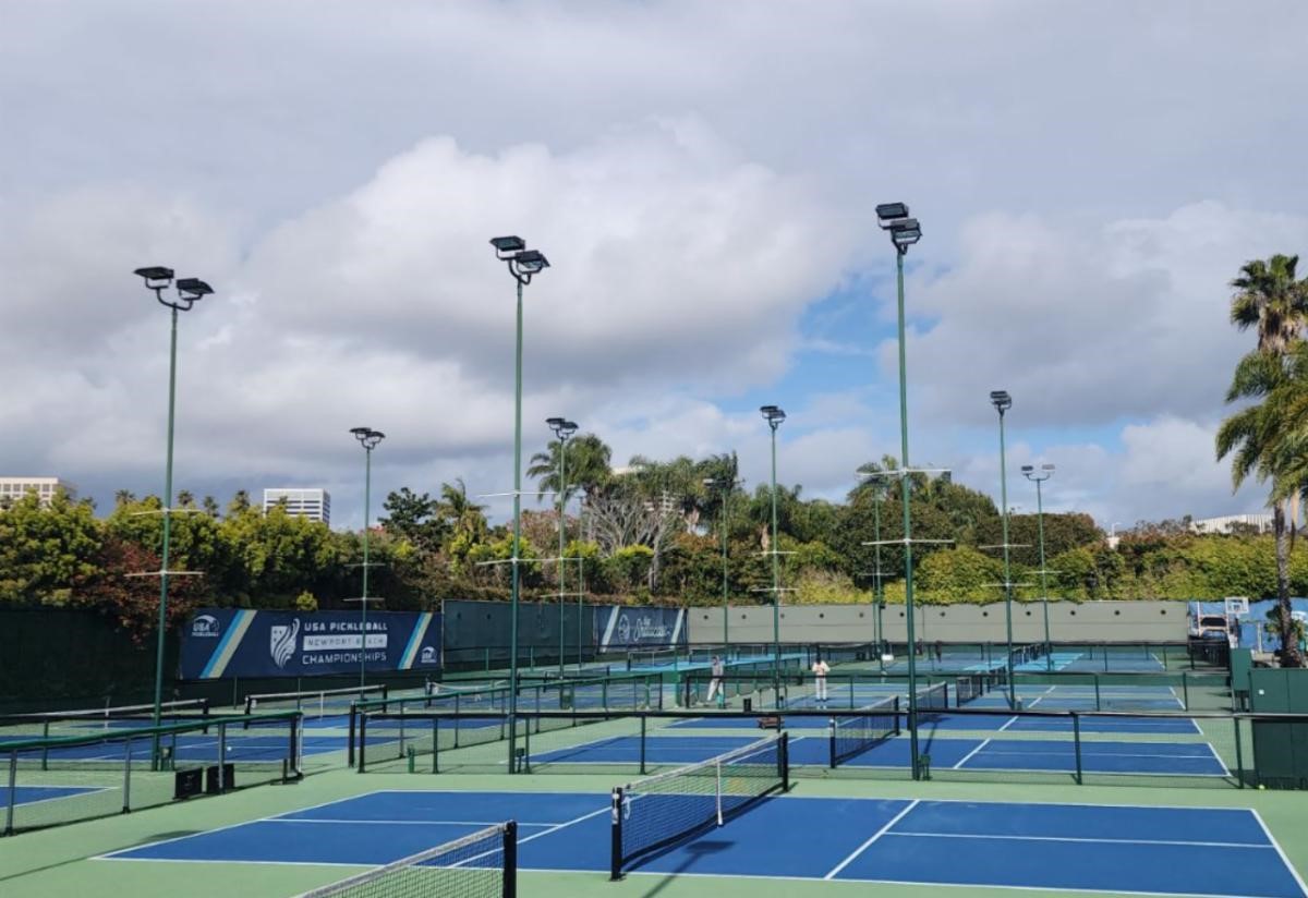 Spotlight on Success: Transforming Tennis & Pickleball Courts